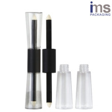 Round Duo Plastic Lip Gloss Case 6ml*2
